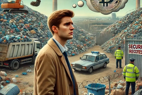 8.000 Bitcoin verloren - Mann geht vor Gericht 8.000 Bitcoin verloren - Mann geht vor Gericht