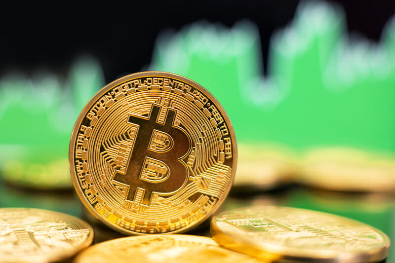 Bitcoin steigt Bitcoin steigt