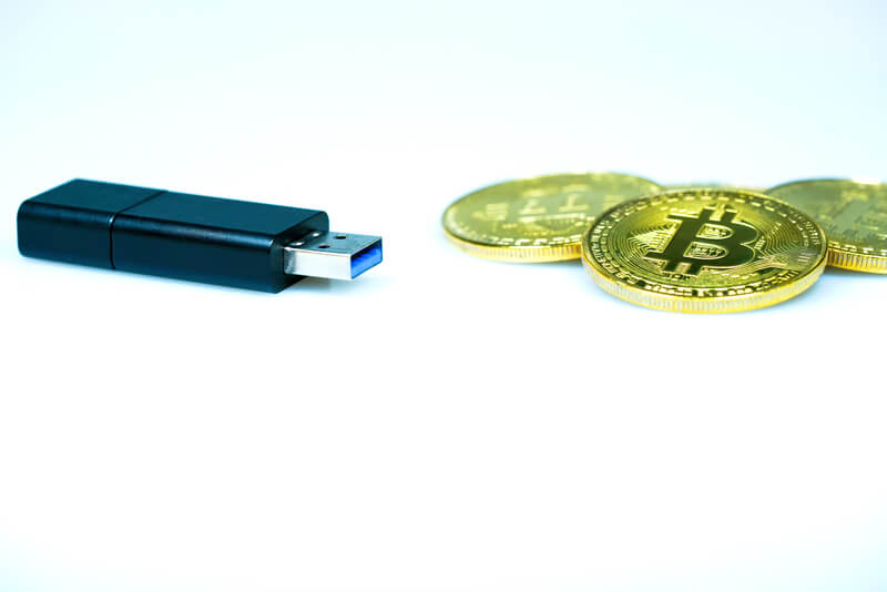 Bitcoin auf USB-Stick Bitcoin auf USB-Stick